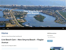 Tablet Screenshot of newsmyrnabeachandbeyond.com